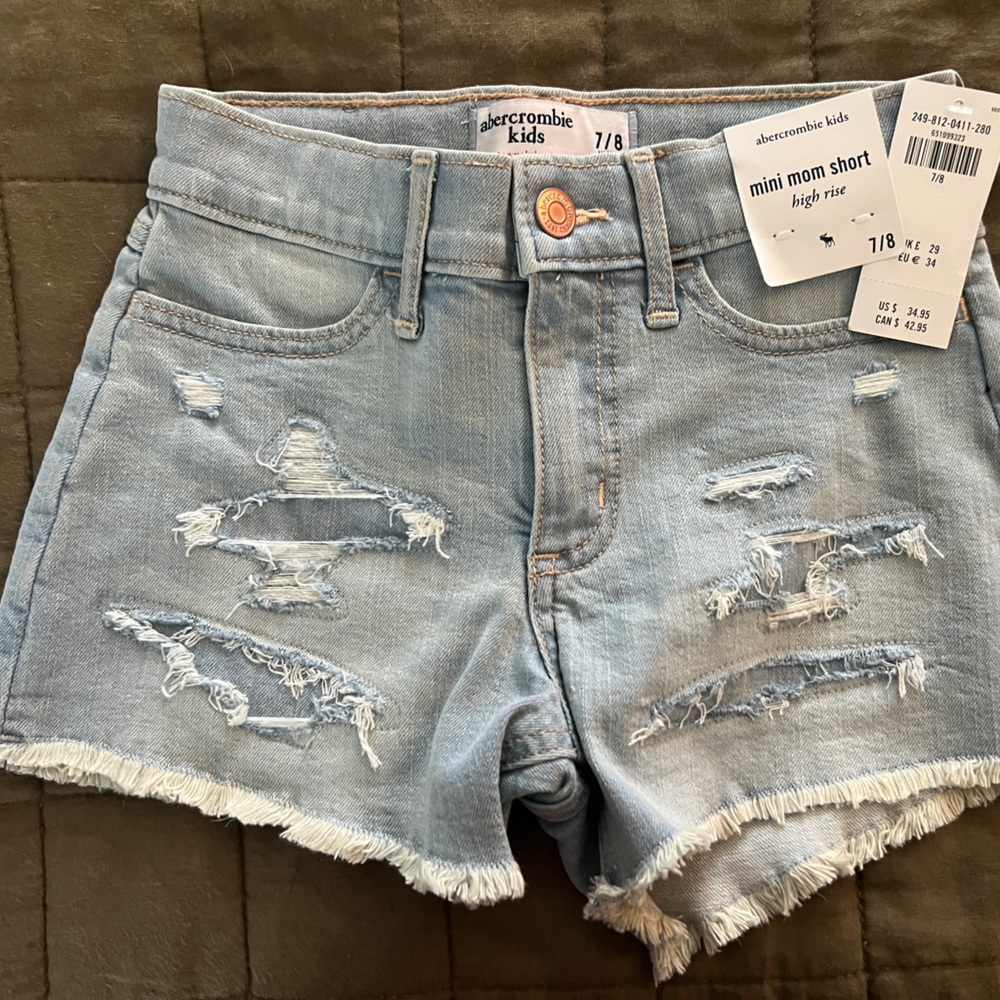 Abercrombie Kids Ripped Shorts - NWT